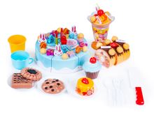 Vykrajovací dortový set narozeninová oslava 75 ks