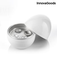 InnovaGoods Vařič na Vajíčka do Mikrovlnné Trouby s Recepty