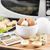 InnovaGoods Vařič na Vajíčka do Mikrovlnné Trouby s Recepty